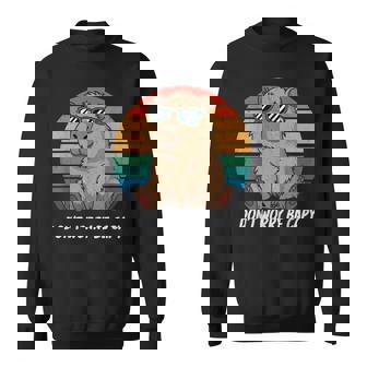 Capibara Don't Worry Be Cappy Para Niños Y Niñas Divertido Carpincho Retro Camisa de entrenamiento - Regaloses