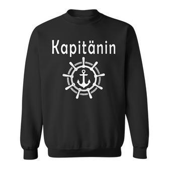 Captain Boat Driving Licence Bestanden Sailing S Sweatshirt - Geschenkecke