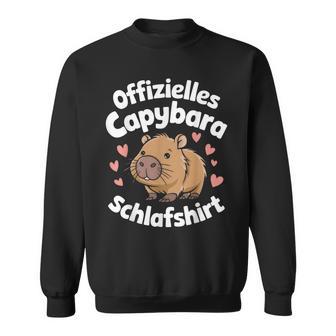 Capybara Official Capybara Sleep Sweatshirt - Geschenkecke