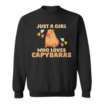 Capybara Water Pig Rodent Capybara Sweatshirt - Geschenkecke