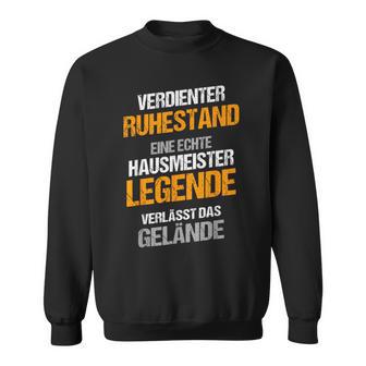 Caretaker Retirement Retirement Pension Sweatshirt - Geschenkecke