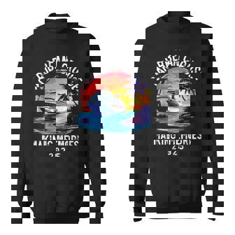Caribbean Cruise 2025 Souvenir Matching Family Friends Squad Sweatshirt - Monsterry