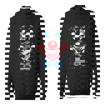 Carnival Costume Fancy Dress Costume Clown Confetti Sweatshirt - Geschenkecke