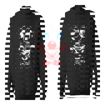 Carnival Costume Fancy Dress Costume Clown Confetti With-Neck Sweatshirt - Geschenkecke