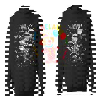 Carnival Costume Fancy Dress Costume Helau Clown Confetti Sweatshirt - Geschenkecke
