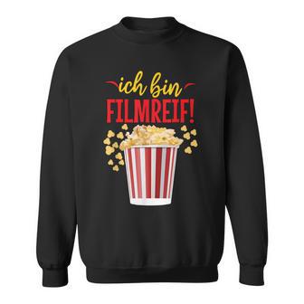 Carnival I Am Film Hoop Popcorn Fun Sweatshirt - Geschenkecke