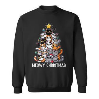 Cat Christmas Cat Christmas Sweatshirt - Geschenkecke