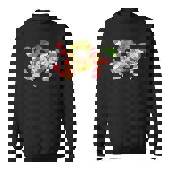 Cat Christmas Wreath Joy Sweatshirt - Monsterry