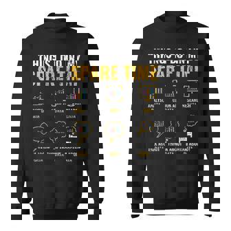 Ce Que Je Fais Pendant Mon Temps Libre Data Scientist Data Analyst Sweater e - Cadeauxyz