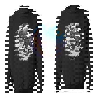 Celestial Dreams Cosmic Mystical Universe Tank Top Sweatshirt - Monsterry