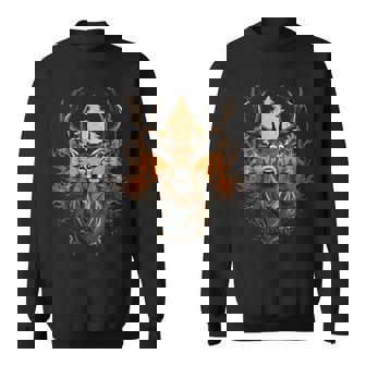 Cerf Daim Sauvage Chasseur Sweater e - Cadeauxyz