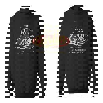 C'est Un Carlin Truc De Tu Ne Comprendrais Pas Carlin Nom Sweater e - Cadeauxyz