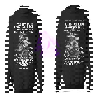 The Chain On My Mood Swing Just Snapped Run Wolf Cool Sweatshirt - Monsterry