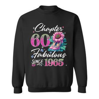 Chapter 60 Fabulous Since 1965 60th Birthday Queen Diamond Sweatshirt - Monsterry
