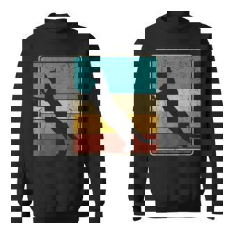 Chat Amusant Rétrointage Pour Amoureux Des Chats Noir Sweater e - Cadeauxyz
