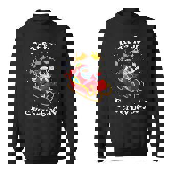 Chats Pour Tout Le Monde Cadeau Amoureux De Chat De Noël Sweater e - Cadeauxyz