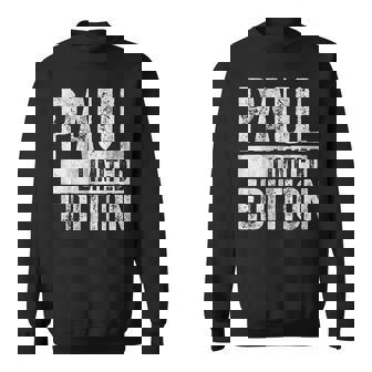 Chemise Humoristique Personnalisée Paul Édition Limitée Sweater e - Cadeauxyz