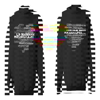 Chief Nursing Officer Heart Nursing Leadership Attitude Sweatshirt - Monsterry