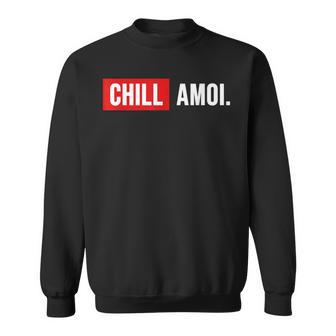 Chill Amoi X Dahoam Hoamat Bayern Culture Chill Mal Fun Sweatshirt - Geschenkecke