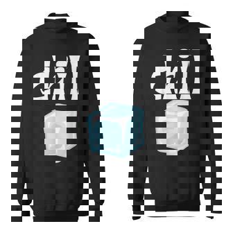 Chill Block Of Ice Summer Family Relaxing Beach Sweatshirt - Monsterry