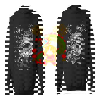 Chinese New Year Zodiac Animals Year Of The Dog Chinese Lunar New Year Dog Sweatshirt - Monsterry