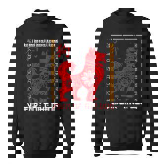 Chinese New Year Chinese Zodiac Horoscope Year Of The Dog Sweatshirt - Monsterry