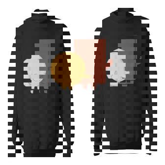 Choco And Pancake Playing Mode Sweet Cute Best Couple Love Sweatshirt | Mazezy