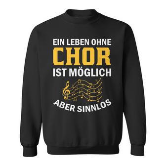 Choir Chor Ladder Choir Singerocal Chorprobe Singing Sweatshirt - Geschenkecke