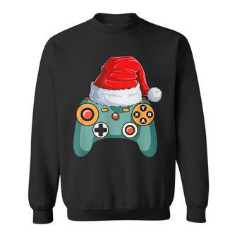 Christmas For Boys Children Toddler Gaming Santa Sweatshirt - Geschenkecke