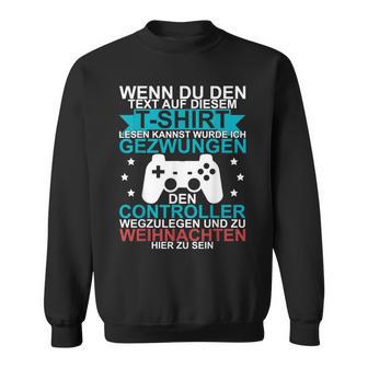 Christmas Gamer Gaming Sweatshirt - Geschenkecke