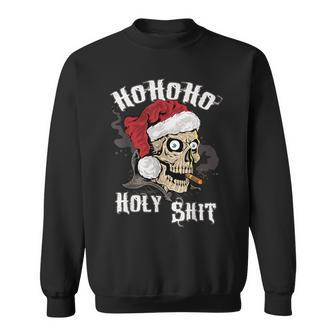 Christmas Santa Skull Rocker Sweatshirt - Geschenkecke