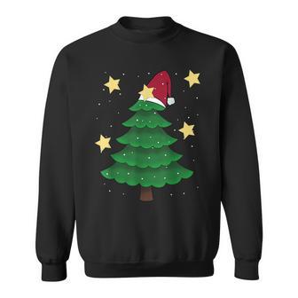 Christmas Tree Fir Christmas Children Christmas Stars Snow Sweatshirt - Geschenkecke