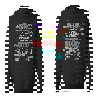 Circus Birthday Brother Of An Amazing Birthday Boy Sweatshirt - Monsterry