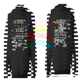 Circus Birthday Grandpa Of An Amazing Birthday Boy Sweatshirt - Monsterry