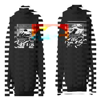 Ciudad De Santa Cruz California Motivo De Surfista Deerano Camisa de entrenamiento - Regaloses