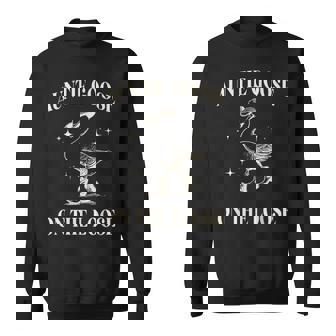 Classic Auntie Goose On The Loose Silly Sweatshirt | Mazezy