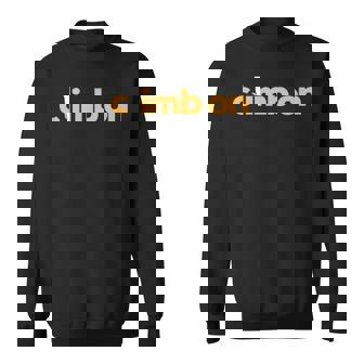 Climb On Rock Climbing Bouldering Lead Trad Climber Sweatshirt - Monsterry