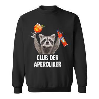 Club Der Aperoliker Raccoon Meme Racoon X Pedro Spritz Sweatshirt - Geschenkecke