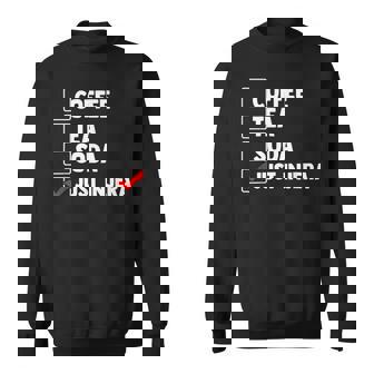 Coffee Tea Soda Just Injera Malawah Canjeelo Flatbread Sweatshirt - Monsterry