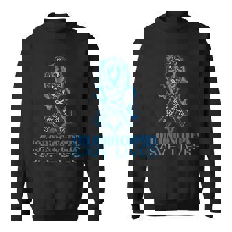 Colon Cancer Awareness For Colonoscopies Check Ur Sweatshirt - Monsterry
