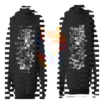 Colourful Cat S Sweatshirt - Geschenkecke