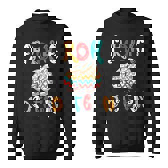With Colourful Easter Eggs Sweatshirt - Geschenkecke
