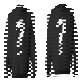 Con Signo De Interrogación Para Parejas Camisa De Disfraz De Guess Camisa de entrenamiento - Regaloses