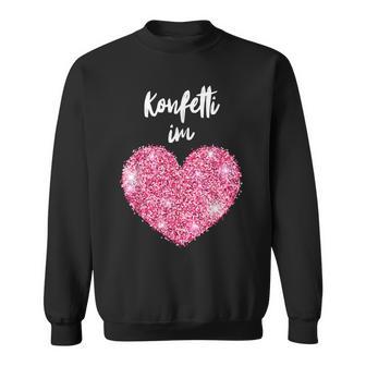 Confetti In The Heart – Kölle Alaaf Red Carnival Fashing Sweatshirt - Geschenkecke