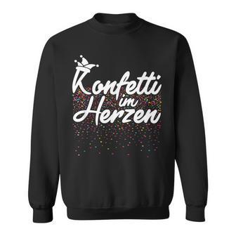 Confetti In The Heart Carnival Fancy Dress Confetti Costume Sweatshirt - Geschenkecke