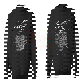 Confetti In Heart Fancy Dress Carnival Confetti Costume Outfit Sweatshirt - Geschenkecke