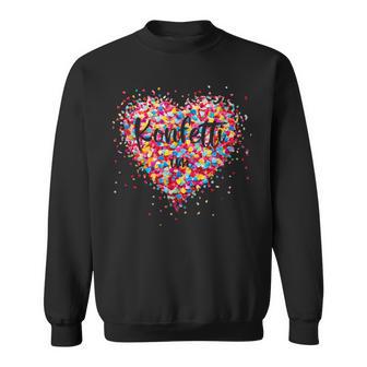 Confetti In The Heart Fancy Dress Costume Carnival Sweatshirt - Geschenkecke