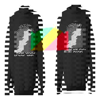 Congo Afrique Congolaise Brazzaville Souvenir National Sweater e - Cadeauxyz