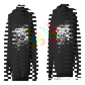 Control All The Things Video Game Controller Gamer Boys Men Sweatshirt | Seseable UK