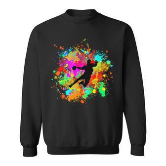 Cool Handball Player With Resin Ball For Safe Hit Sweatshirt - Geschenkecke